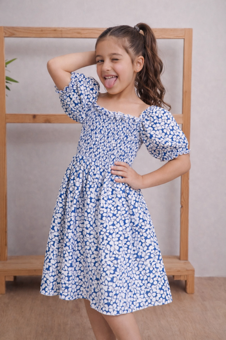 فستان بناتي صيفي