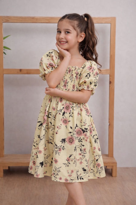 فستان بناتي صيفي