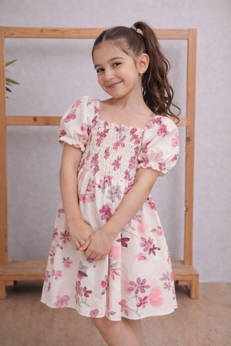 فستان بناتي صيفي