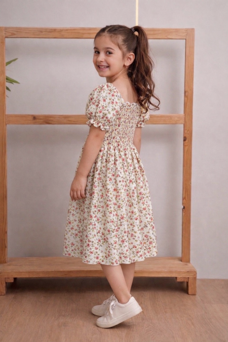 فستان بناتي صيفي