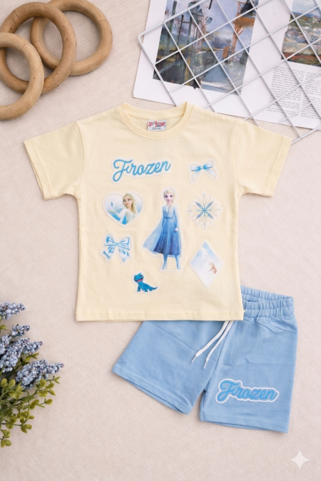 طقم frozen بناتي