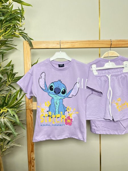 طقم stitch بناتي
