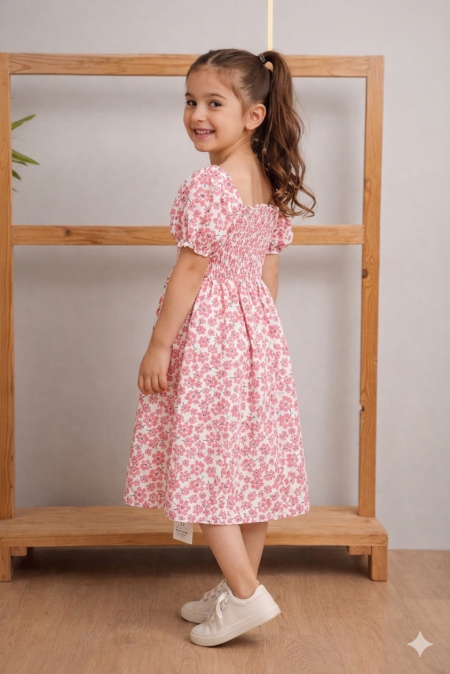 فستان بناتي صيفي