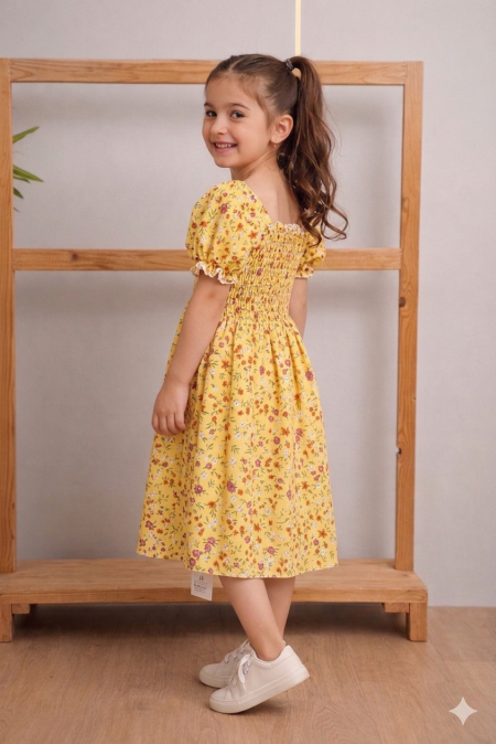 فستان بناتي صيفي