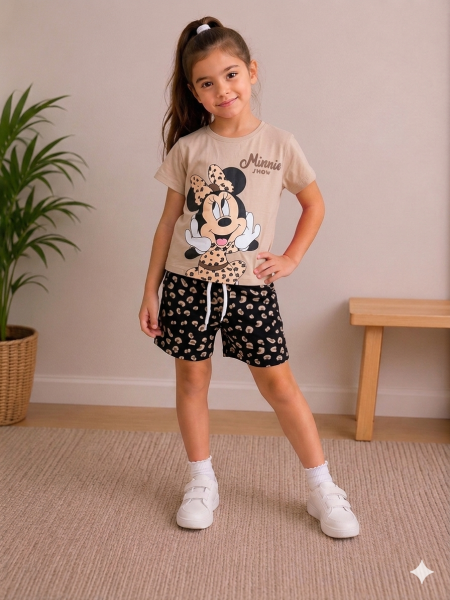 بدلة minnie mouse بناتي