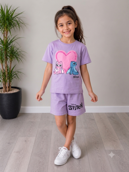 بدلة stitch بناتي