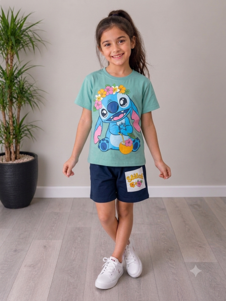 بدلة stitch بناتي