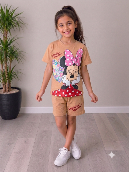 بدلة minnie mouse بناتي