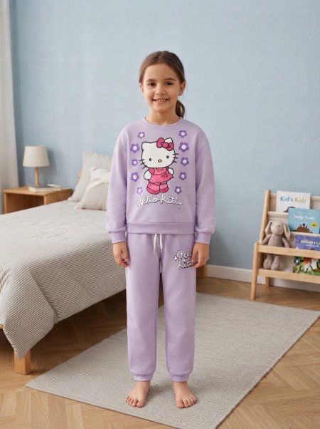 بدلة hello kitty بناتي