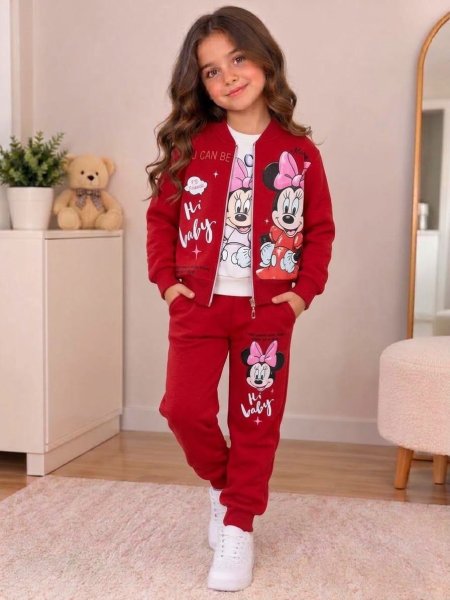 بدلة minnie mouse 3  قطع